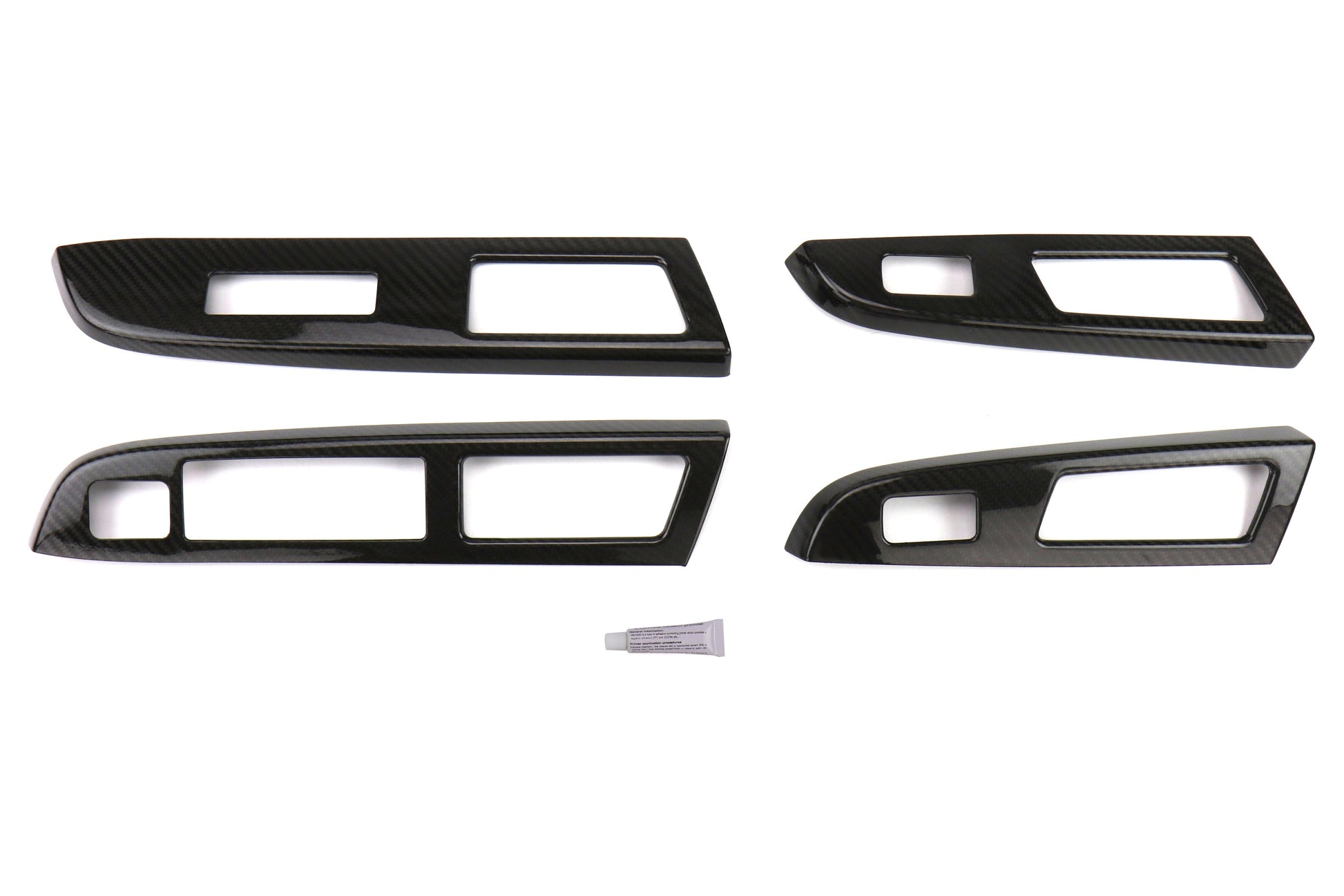 OLM カーボンファイバー スイッチパネルカバー - 2015-2016 WRX / 2015-2016 STI用