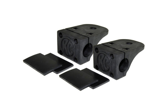 KC HiLiTES ユニバーサル チューブクランプ ライトマウントブラケットセット / 0.75インチ（約19.1mm）～1インチ（約25.4mm）バー用（ペア）