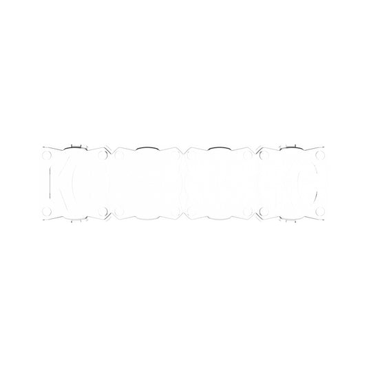 KC HiLiTES FLEX ERA LED ライトバー 10インチ ライトシールド - クリア（シールドのみ）