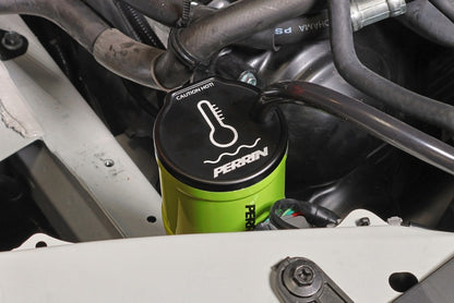 Perrin 02-26 Subaru WRX / 04-21 STI / 13-26 BRZ/GR86/FRS/86 クーラントオーバーフロータンク - ネオンイエロー