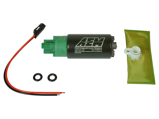 AEM 340LPH 65mm 燃料ポンプキット（マウンティングフックなし） - エタノール対応