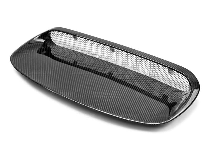 Seibon 2008-2011 スバル インプレッサ WRX STI 純正形状 CFスタイル フードスクープ - 純正ボンネットフード専用（Seibonボンネット非対応）
