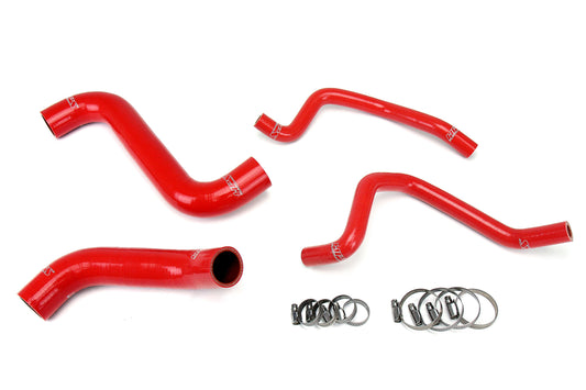 HPS シリコン ホース キット - ラジエーターおよびヒーター ホース 57-1809-RED