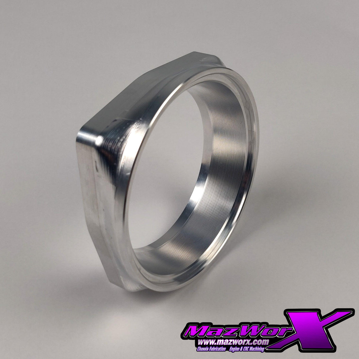 Mazworx - Bosch 82mm 電子スロットル用 溶接フランジ (10204)