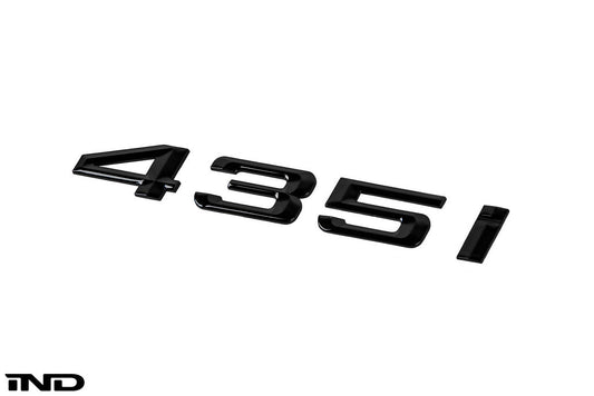 iND f3x 4 series painted trunk emblem - iND Distribution