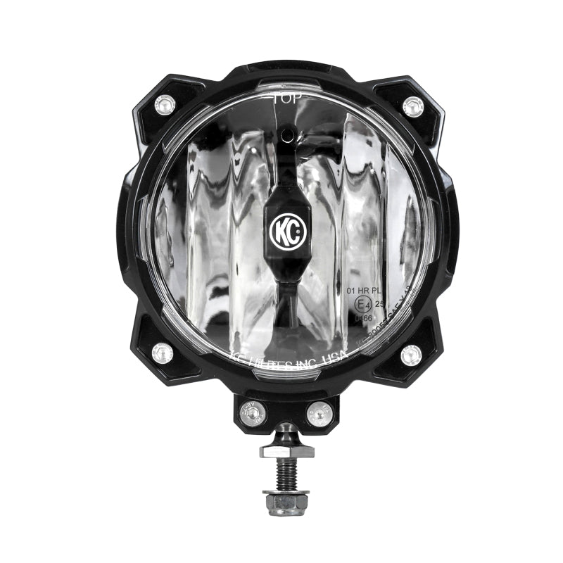 KC HiLiTES 6インチ Pro6 Gravity LEDライト 20W シングルマウント SAE/ECE ドライビングビーム（シングル）