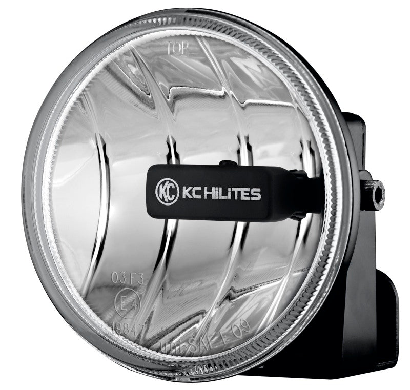 KC HiLiTES 4インチ Gravity G4 LEDライト 10W SAE/ECE クリア フォグビーム (シングル)