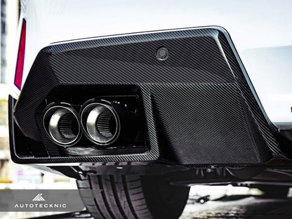 AutoTecknic G90 / G99 M5 ドライカーボン パフォーマンス リアディフューザー