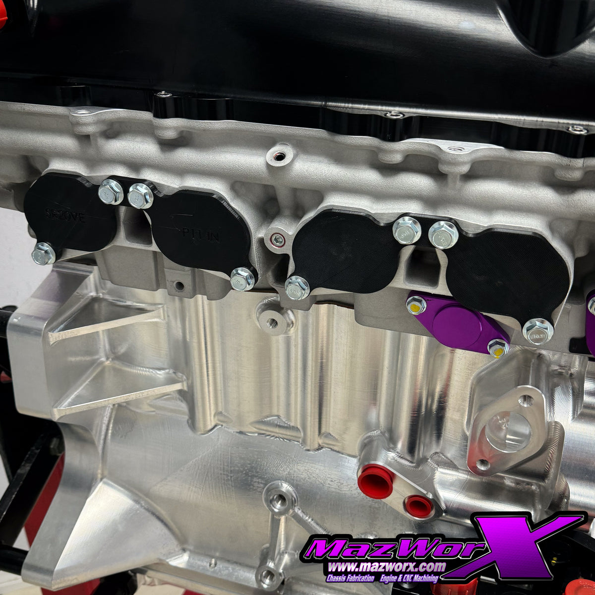 Mazworx - SR20 ポートカバーキット (1136)