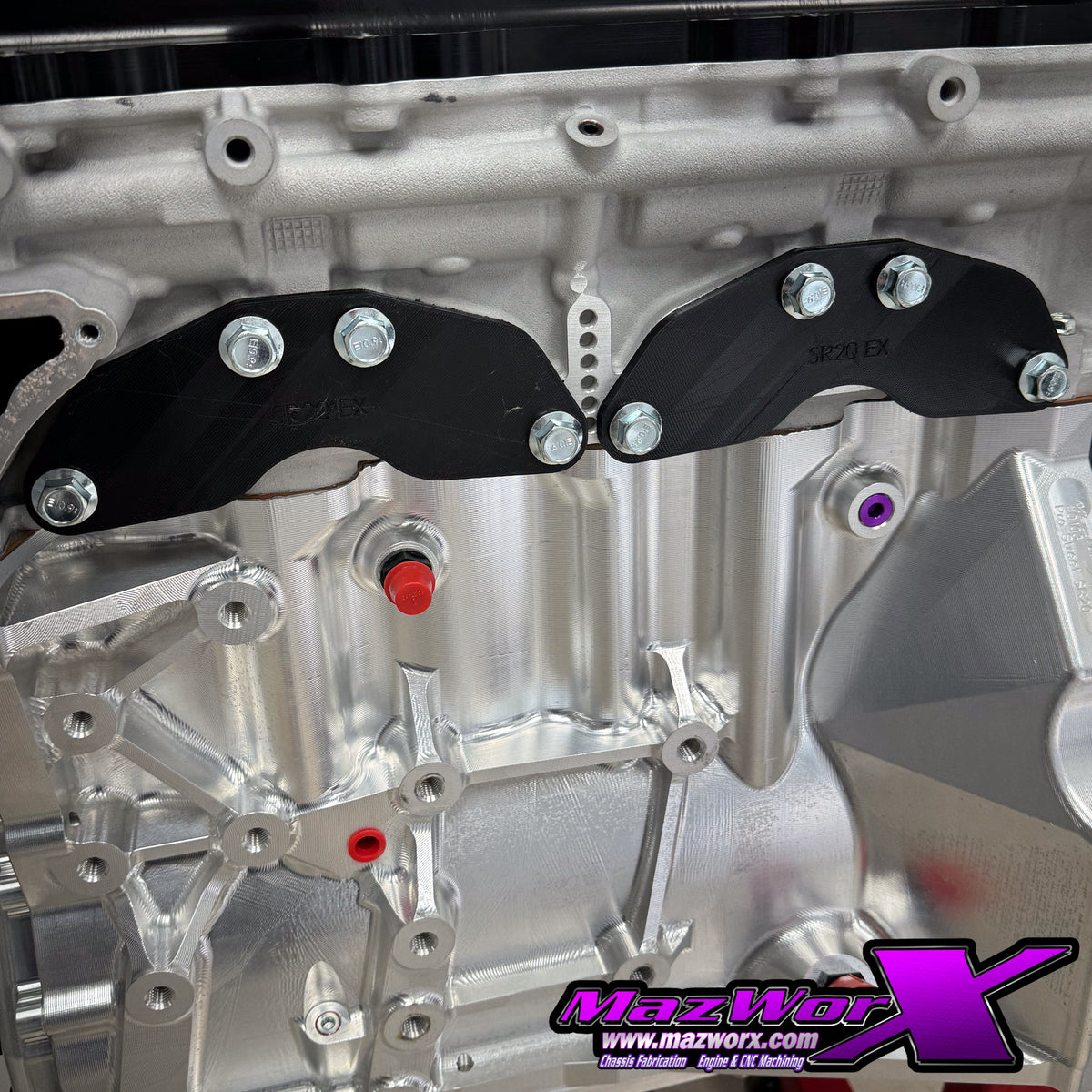 Mazworx - SR20 ポートカバーキット (1136)