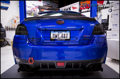 OLM カーボンファイバー OEMスタイル ロープロファイルスポイラー - 2015-2021 スバル WRX / STI