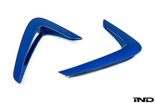 iND f32 4 series painted fender trim set - iND Distribution