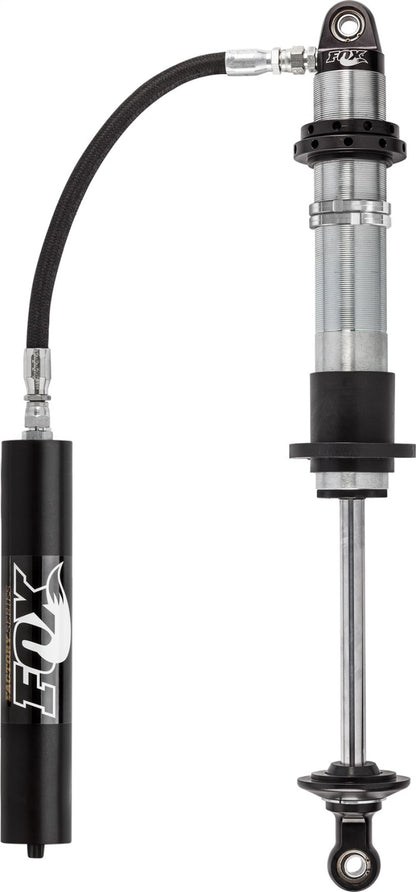 Fox 2.5 Factoryシリーズ 14インチ（約356mm）リモートリザーバー コイルオーバーショック 7/8インチ（約22.2mm）シャフト（カスタムバルビング）- ブラック