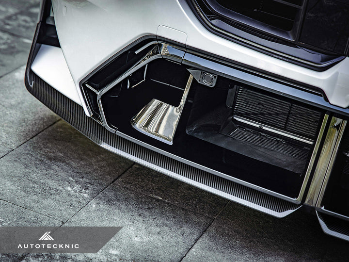 AutoTecknic G90 / G99 M5 ドライカーボン パフォーマンス フロントリップセット