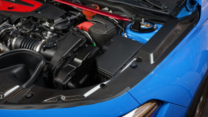 APR Performance カーボンファイバー ラジエータークーリングプレート - ホンダ FL5 シビック タイプR