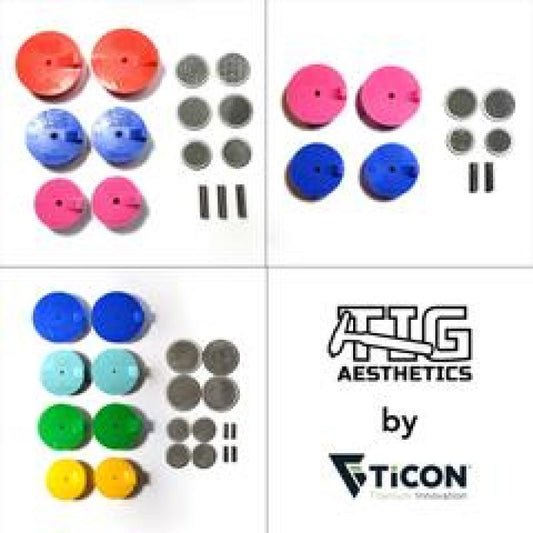 Ticon バックシールド用パージプラグ コンプリートキット 排気管/ヘッダー/マニホールド用
