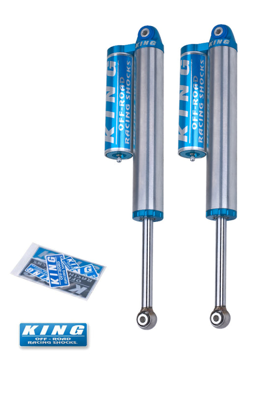 King Shocks 09-14年式 Ford F150 2WD/4WD リア 2.5インチ径（約63.5mm）ピギーバックリザーバーショック（ペア）
