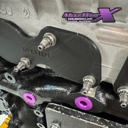 Mazworx - RB26 ステンレスエキゾーストスタッドキット (12153-SS)