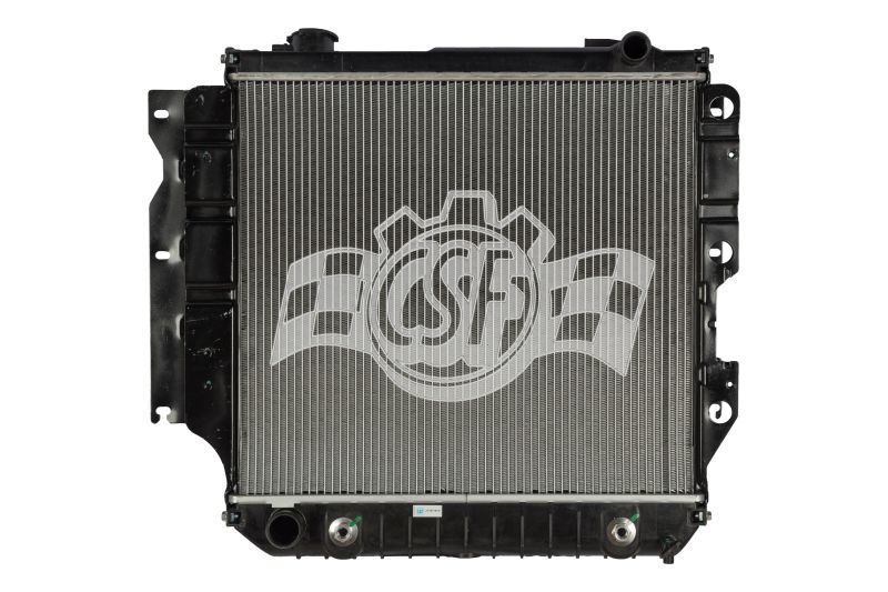 CSF 05-06 Jeep Wrangler 2.4L 純正互換 プラスチック製ラジエーター
