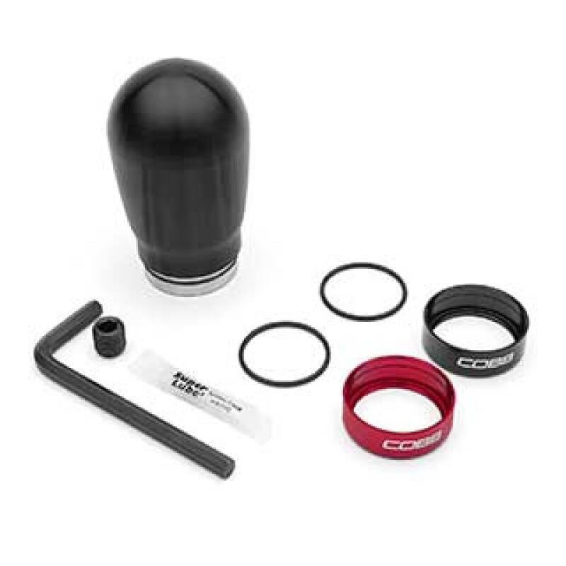 Cobb Tuning 04-23 フォルクスワーゲン ゴルフ GTI / 14-24 フォルクスワーゲン Golf R トール ウェイト付き シフトノブ - ブラック