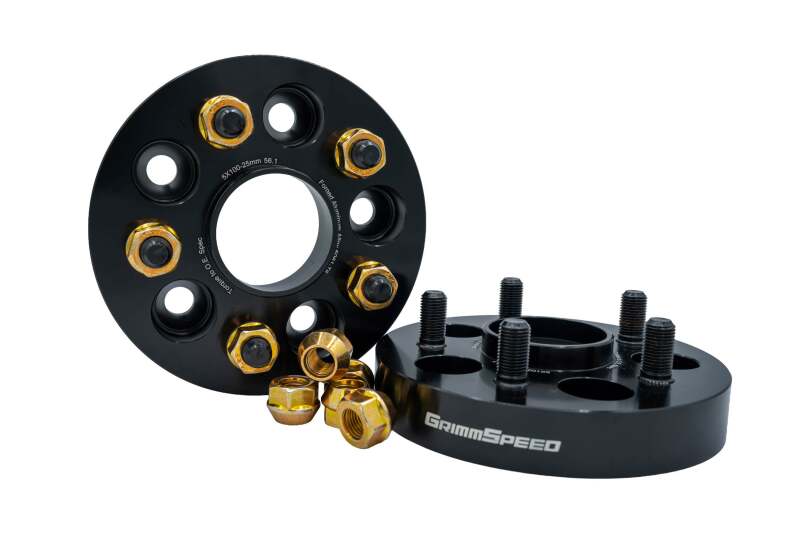 GrimmSpeed ハブセントリック ワイドトレッドスペーサー 15mm(2枚セット) | スバル 2002-2014年 WRX(5x100)