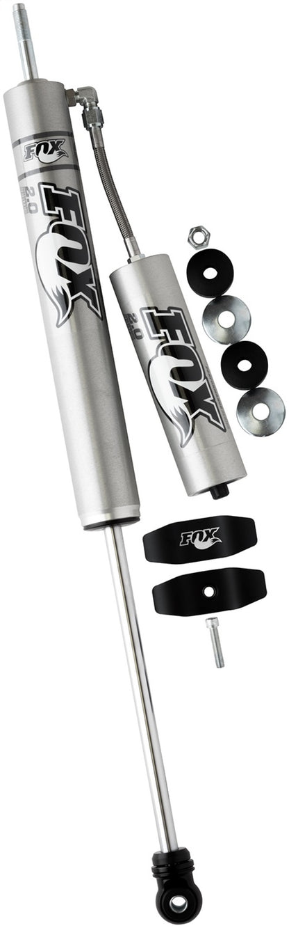 Fox 07+ Jeep JK 2.0 Performance Series 11.6インチ（約295mm）スムースボディリモートリザーバー フロントショック / 4-6インチ（約100-150mm）リフト