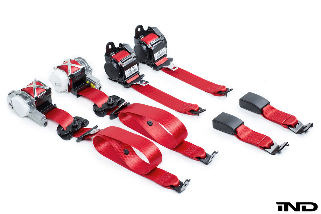 iND f82 m4 colored seat belts - iND Distribution
