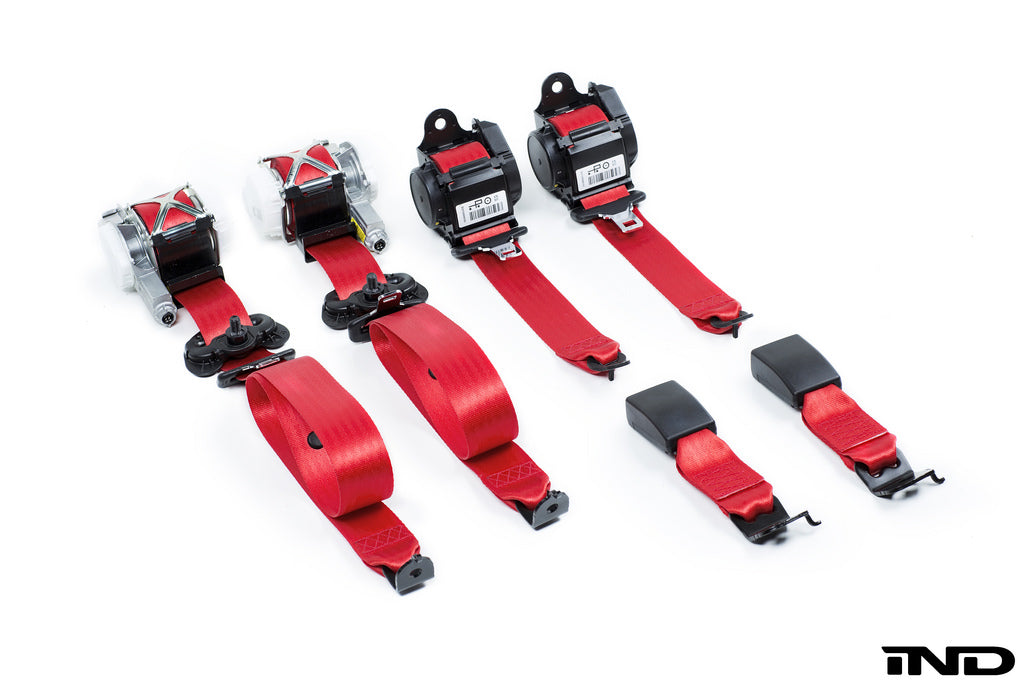 iND f82 m4 colored seat belts - iND Distribution