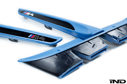 iND f82 f83 m4 painted side vent set - iND Distribution