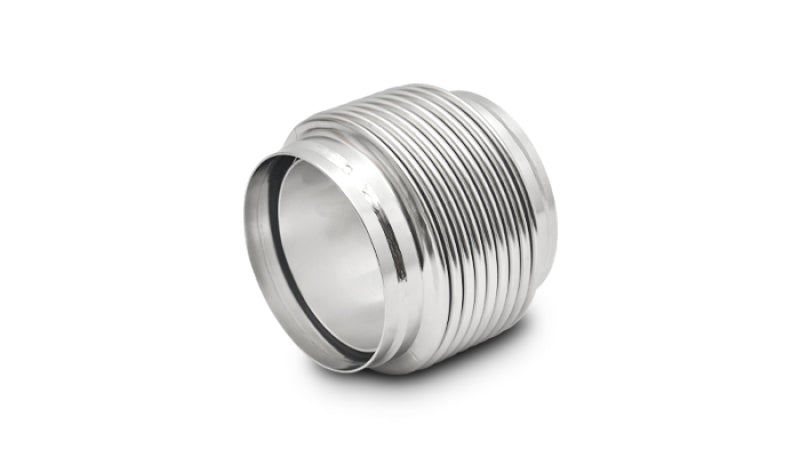 Vibrant ステンレス ベローズアッセンブリー ソリッドライナー付 電解研磨 入口/出口内径4インチ(約102mm) 全長4インチ(約102mm)