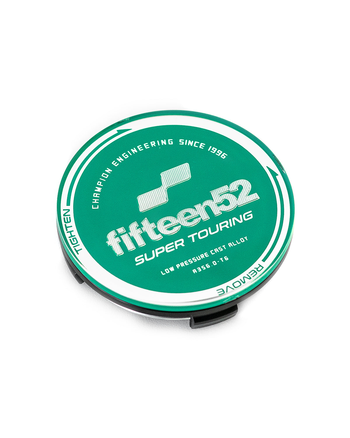 fifteen52 スーパーツーリング センターキャップセット_グリーン/クローム