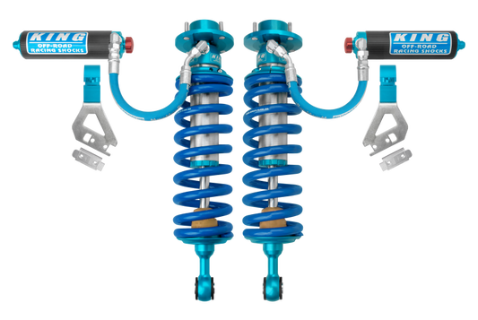 King Shocks 2022年以降 トヨタ タンドラ フロント 2.5インチ直径 リモートリザーバー付きコイルオーバー＆アジャスター（ペア）