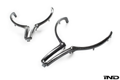 iND carbon fiber steering wheel trim - iND Distribution