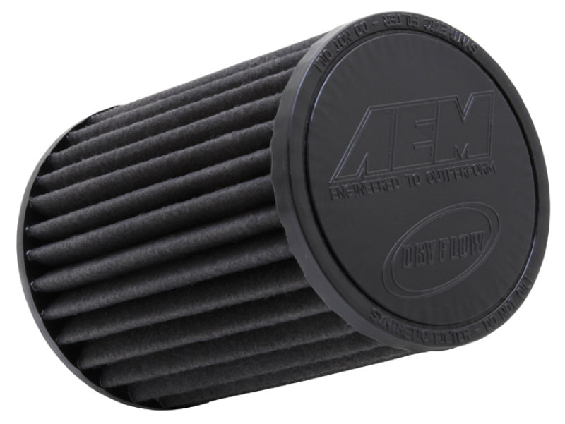 AEM ドライフロー 3.5インチ× 7インチ ラウンドテーパー エアフィルター（約89mm×約178mm）
