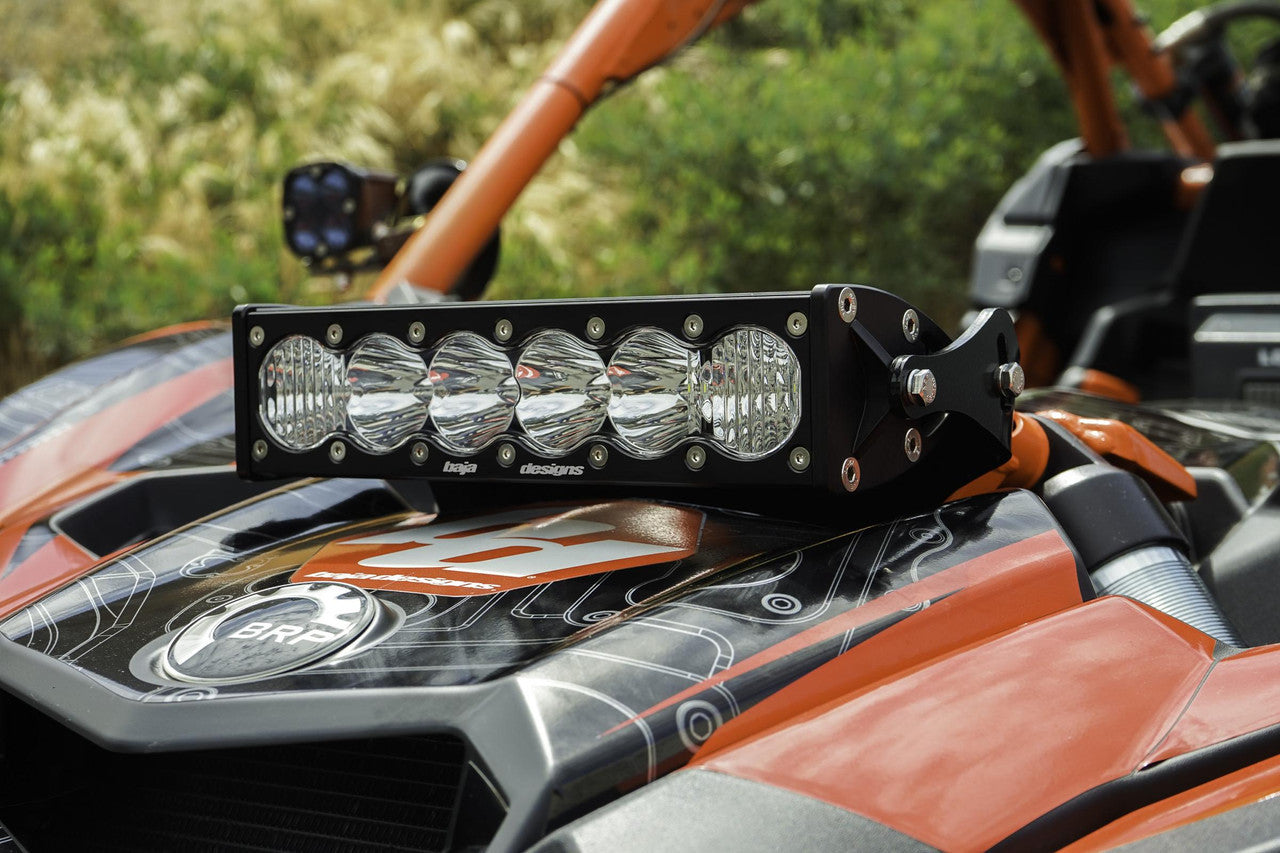 Baja Designs 17-24 Can-Am OnX6+ LED 10インチ ショックマウント ライトバーキット - Can-Am 2017-24 Maverick X3