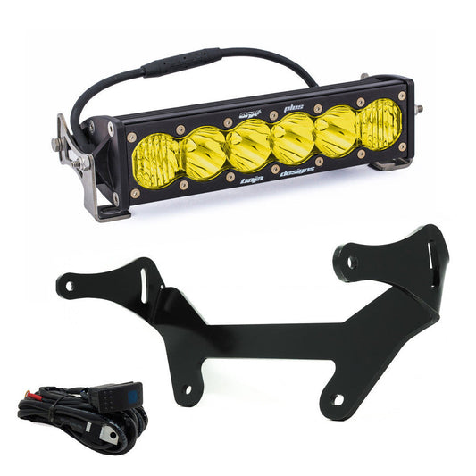 Baja Designs 17-24 Can-Am OnX6+ LED 10インチ ショックマウント ライトバーキット - Can-Am 2017-24 Maverick X3