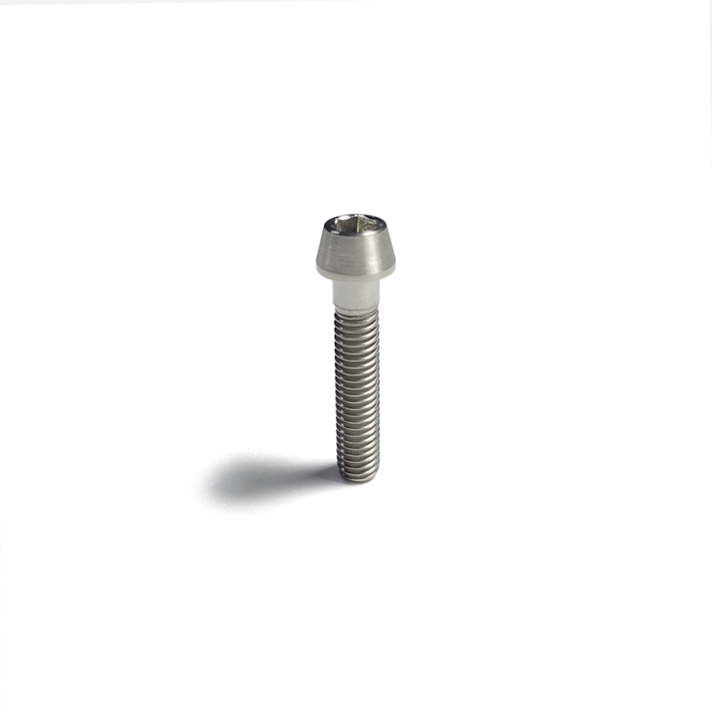 Ticon チタン テーパーソケットキャップスクリュー M5x0.8 長さ15mm 六角穴4mm