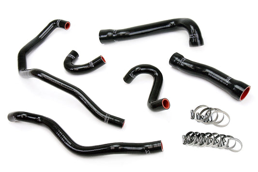 HPS シリコン ホース キット - ラジエーターおよびヒーター ホース 57-1543-BLK