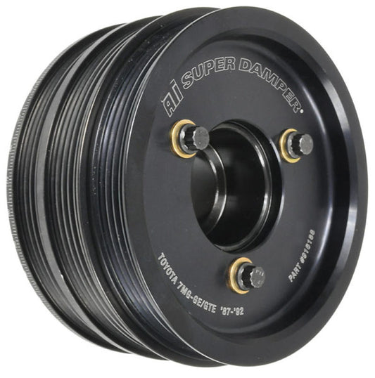 ATI ダンパー - 5.67インチ（約144mm） - アルミ製 - （2）4 溝 - トヨタ スープラ - 7M-GE / GTE 3L - 87-92年 - 最高800HP対応 - 1個入り
