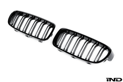 iND f30 f31 3 series double slat front grille set - iND Distribution