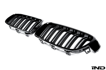 iND f30 f31 3 series double slat front grille set - iND Distribution