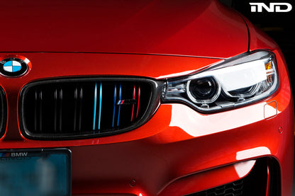 iND f8x m3 m4 carbon fiber front grille set - iND Distribution