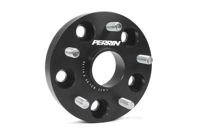 Perrin スバル 25mm ホイールスペーサー 5x114.3 ボルトパターン 56mmセンターハブ - ブラック