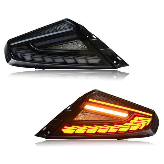 OLM Phantom-Spec LEDテールランプ（クリアレンズ ホワイトオプティック） - 2022年以降 WRX