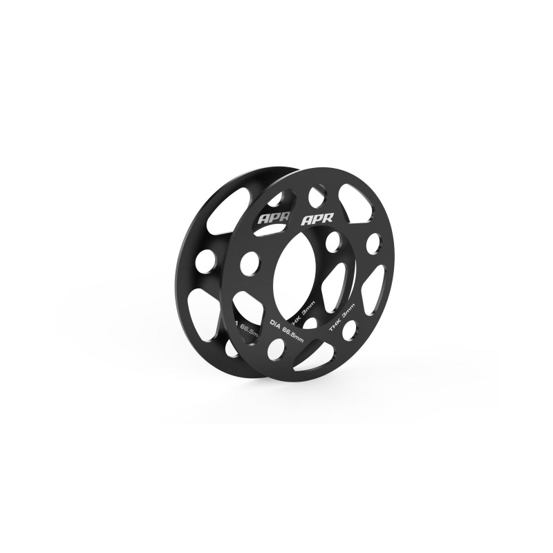APR ホイールスペーサー - 5x112 - ハブ径66.5mm - 厚さ3mm（2枚セット）