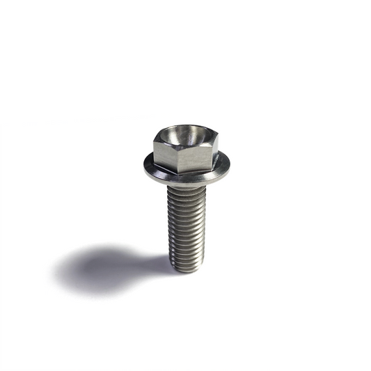 Ticon チタン フランジボルト M10x1.5 長さ25mm 六角14mm