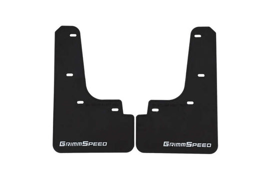 GrimmSpeed マッドフラップ ブラック/ホワイトロゴ | スバル 2022-2025年 WRX(VB)