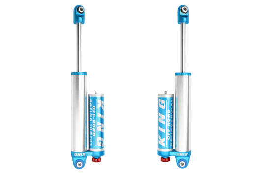 King Shocks 2014年以降 RAM 3500 4WD リア 2.5インチ（約63.5mm）径 リモートリザーバーショックアブソーバー 調整機能付き（ペア）