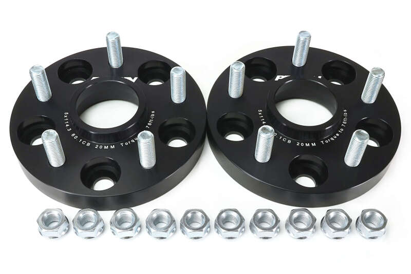 Perrin 23-26 トヨタ GR カローラ 60.1mm ハブ径 / 5x114.3 PCD ホイールスペーサー - 20mm