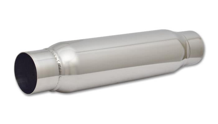 Vibrant ステンレス レゾネーター スタンダードデザイン 入口/出口3インチ(約76mm) 長さ18インチ(約457mm)